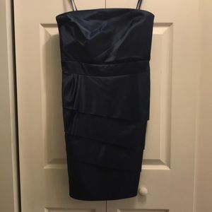 Antonio Melani Midnight Blue Cocktail Dress
